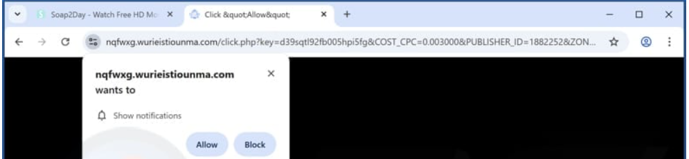 Remove Wurieistiounma.com